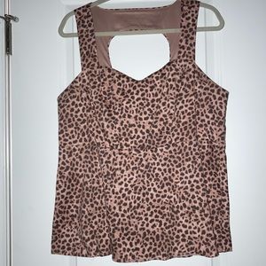 Torrid Peplum Cutout Top